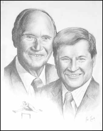 Portrait of John and John Passmore.