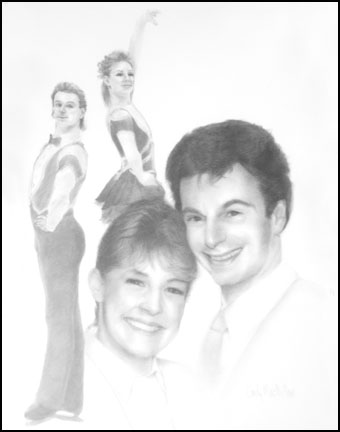 Portrait of Tracy Wilson and Rob McCall.